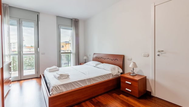 Modern and Peaceful Apartment With Balcony - Foto 5, Habitación