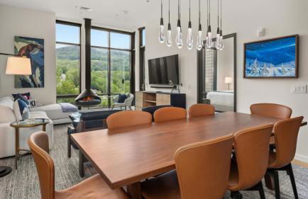 409 - 3 bed - Treehouse unit - Spruce Peak at the Base of Stowe Mt Resort - Sleeps 9 - Foto 3