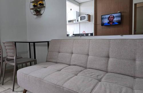 kitnet 103 com ar e 2 tv smart - Foto 8