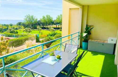 1 bedroom Sea view, swimming pool, beach on foot, parking - Foto 5