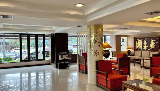 Sala de estar do lobby