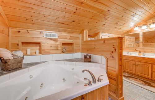 Smoky Mountain Log Cabin Close to Rafting! - Foto 12