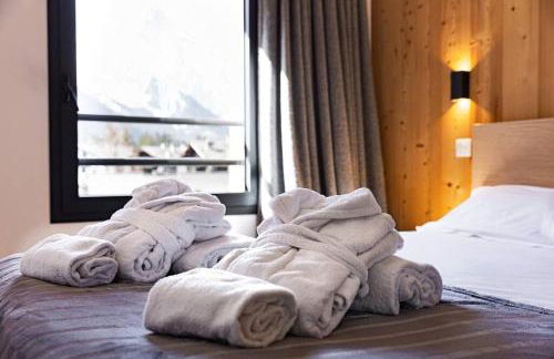 Modern 2BR 5* pool gym spa garage Mont-Blanc view - Photo 2