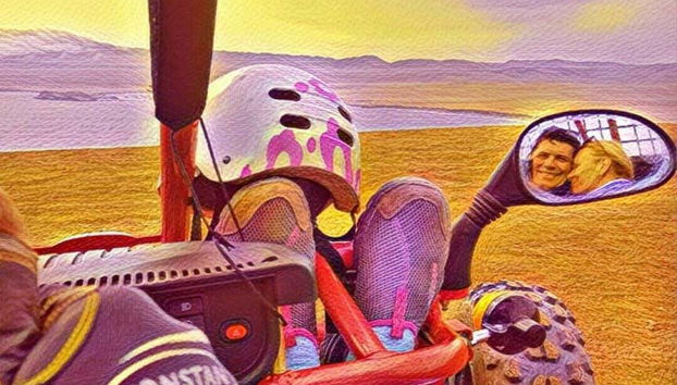 Divertimento a bordo del buggy