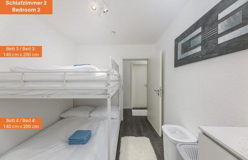 Rob's Flat - Moderne 3-Zimmer-Ferienwohnung mit Terrasse, 6 Schlafplätzen, 2 Min S-Bahn, Weil der Stadt bei Stuttgart - Foto 62