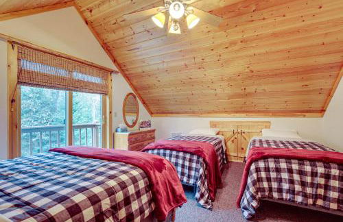 Lakefront Presque Isle Cabin with Private Dock - Foto 13