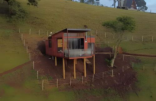 Cabana Tekoá - Teto de vidro e telão de cinema - Foto 28