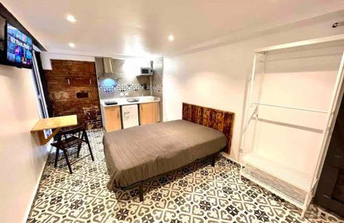 B4 Estudio nuevo! Cocina y baño privado! A 1 calle del metro - Foto 1