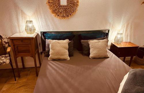 Résidence Le SUNSET Marseillan-plage, entre mer et lagune de Thau, étape vélo, famille, couple, VRP, toutou admis, jardin, parking privé gratuit, vélos, Clim, WIFI fibre gratuite, commodités, plage et piste cyclable à proximité, 6 couchages nous contacter - Foto 21