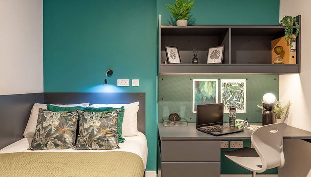 Terry Frost Budget-Friendly Ensuite Room for Students Only - Foto 3, Habitación