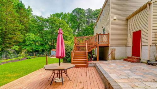3 Mi to Dtwn Cary Family Home with Deck! - Foto 2