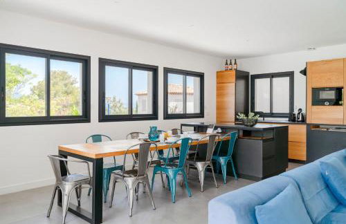 Villa Hedone - Presqu'île de Giens Piscine Vue mer - Foto 15