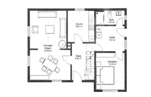 Haus am Jaardenhug in Utersum für 7 Pers - Foto 14