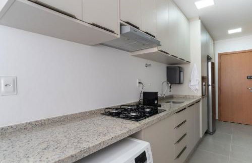 Central Novo 2 Qtos com ar, academia e lava e seca - Foto 7