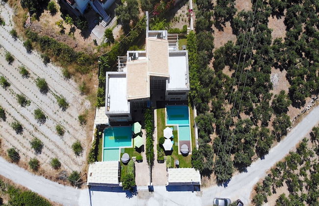 Blue Stone Pool Villa Crete Sea View - Photo 32