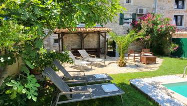 Casa Štifanići - Photo 5, Garden, sunbed, Garden view