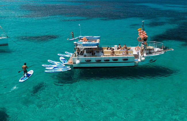 Cala Salada + Cala Conta Boat Tour - Foto 9