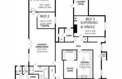 NEW The Green House B&B Cromer Sleeps 20 - Foto 13