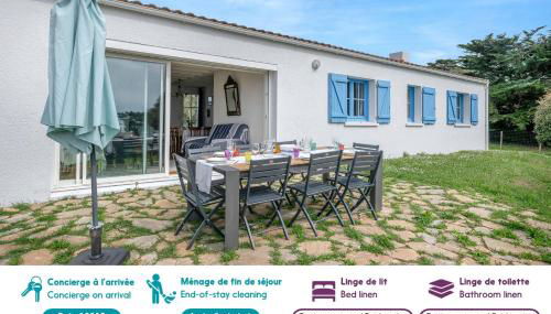 Maison pour 8, vue mer, 400m de la plage - Foto 3