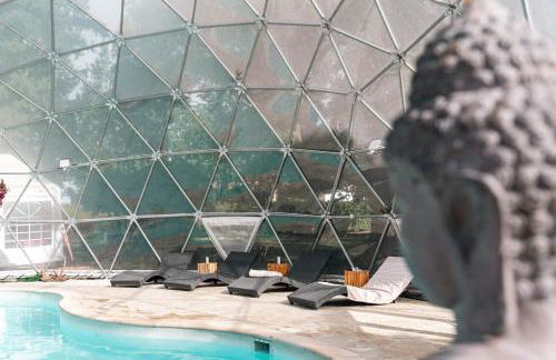 Mas du Versadou, dans un espace naturel protégé, piscine couverte chauffée toute l'année, Spa et salle de jeux - Foto 20