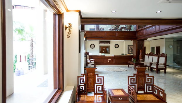 Sitzecke in der Lobby