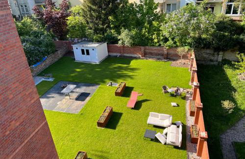 Deluxe Apartments mit Arbeitsplatz im Denkmalhaus, beste und ruhige zentrale Lage von Halle Saale WE1 - Foto 16