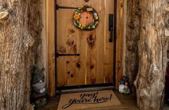 Hobbit Treehouse with Waterfall on the Brazos River for Glamping in Texas - Foto 18