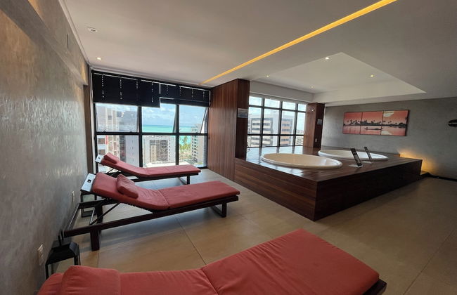 Aparthotel in Maceió with swimming pool and terrace - Foto 10