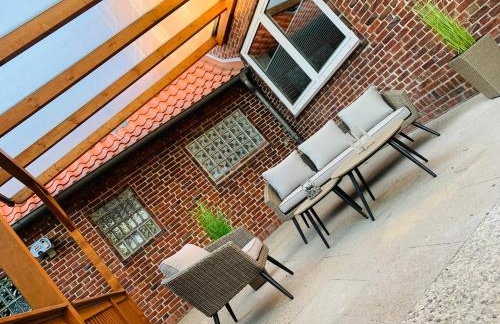 FEDDERSEN LIVING Kernsanierte Ferienwohnungen - Gemütlich - Netflix - Voll ausgestattet - zentral - Foto 55