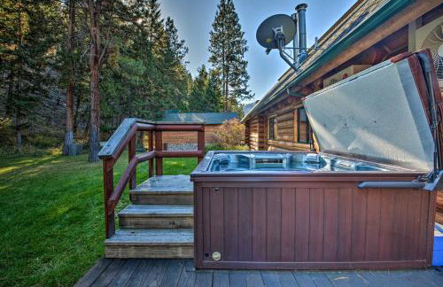 Custom Bitterroot Valley Cabin with Hot Tub and Views! - Foto 30