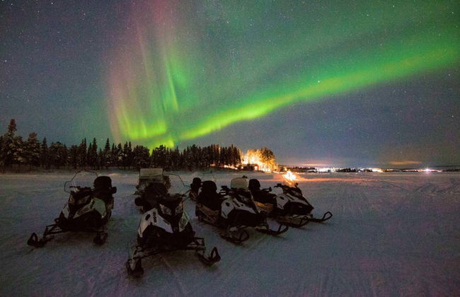 Northern Lights Snowmobile Ride - Foto 5