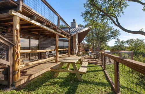 Guadalupe Bluff Log Cabin - Foto 11