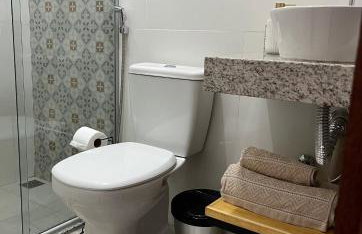 Flat com ar e varanda com linda vista para o Ibituruna, Wi-Fi - Véu de Noiva 204 - Foto 26