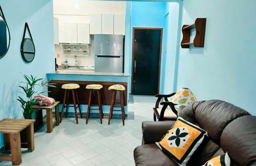 Ap beira-mar com wi-fi e garagem - Foto 2