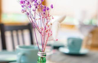 Ferienwohnung Grüne Auszeit mit Kaminofen und Terrasse - Foto 6