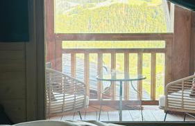 Luxury Megève Chalet, sleeps 8 with Mountain Views and Jacuzzi - Foto 4