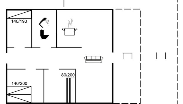 "Zuhra" - 680m from the sea - Foto 4, Floorplan