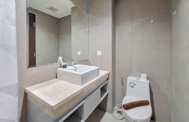 Homey And Scenic Studio At Patraland Amarta Apartment - Foto 15