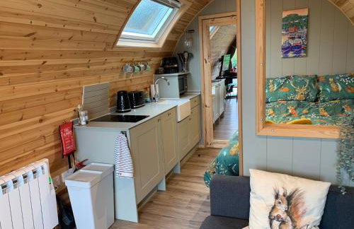 Red Squirrel Pod with Hot Tub - Foto 19