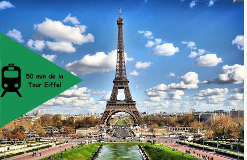 Le Cocon proche Paris JO 2024 Centre-ville - Foto 22