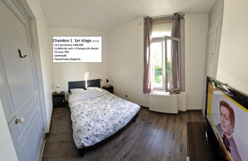 Magnifique maison Amiens en bord de somme 8 pers - Foto 12