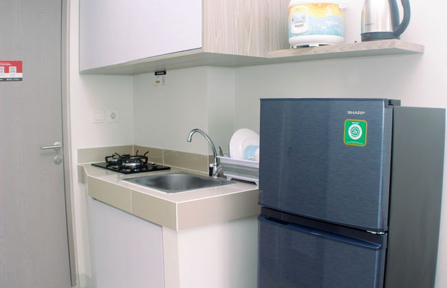 Homey And Minimalist Studio At Vasanta Innopark Apartment - Photo 15