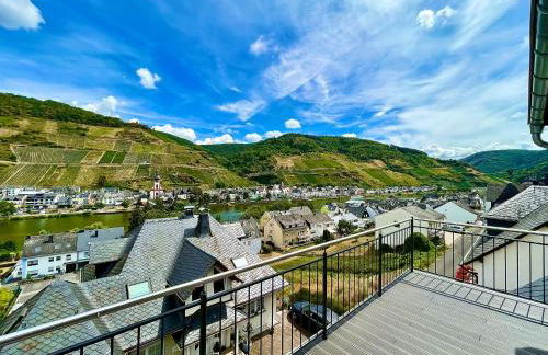 Sky Apartment, Sauna, Blick zur Mosel, großer Balkon, Kaffeemaschine, Smart TV - Foto 13