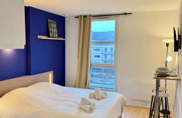 Studio Le 430, confortable et tout équipé, Garage Gratuit et Privatif à Nancy - Foto 8
