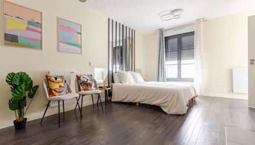 Studio Luxe - Vue Tour Eiffel - Proche Paris & Versailles - Foto 3