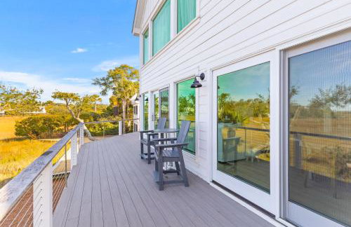 Marsh Island 9 - Best Sunset on the Island! Renovated Home! - Foto 25