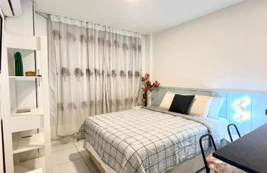 Flat aconchegante na melhor localização de Natal - Foto 7