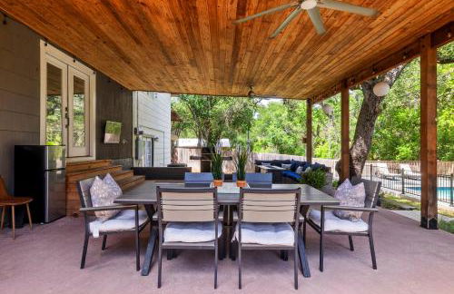 San Marcos 5BR Retreat with Pool Near TXST - Foto 25