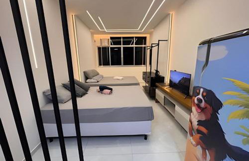 Pé na Sapucaí! Apto Completo, Decorado e Metrô na Porta - Foto 21