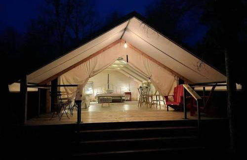 Lakefront Glamping Safari Tent 5 The Hummingbird - Foto 25